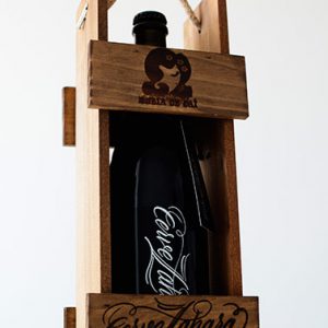 Zahara Botella Rubia de Caí (75cl) con caja de madera para regalo - CerveZahara